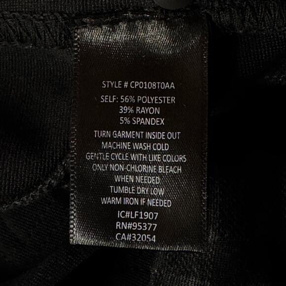 Sanctuary x Anthropologie Small Skinny Pants Plaid Pull-On Stretch Mid-Rise Gray - Picture 8 of 9